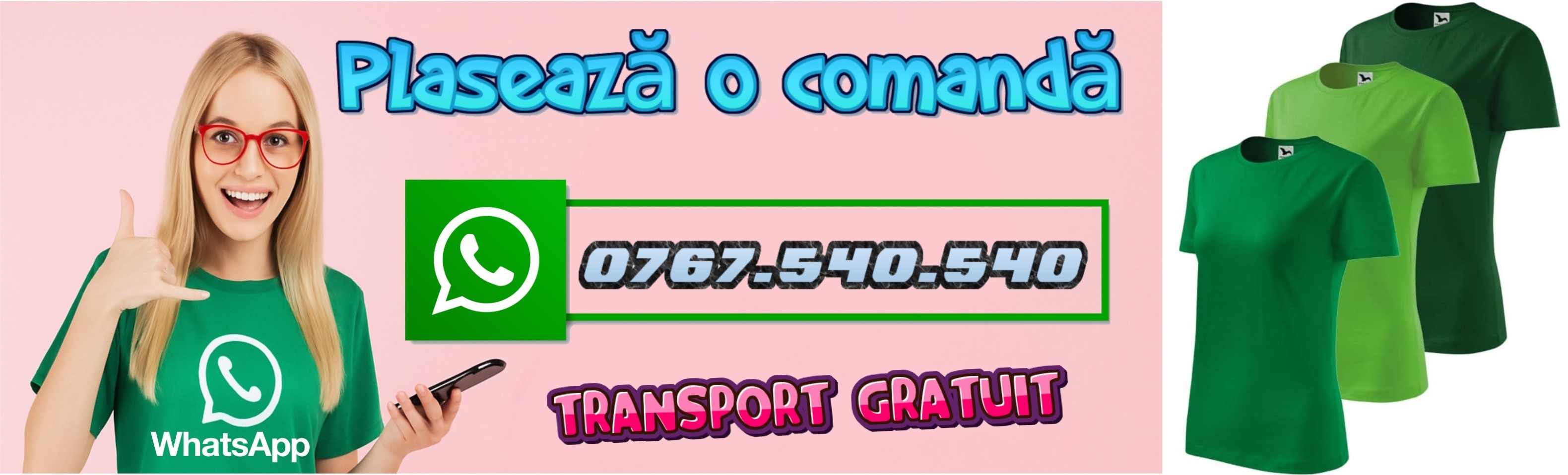 Poti plasa o comanda de tricouri dama bumbac
